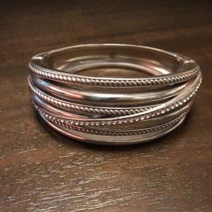 Brighton silver cuff bracket